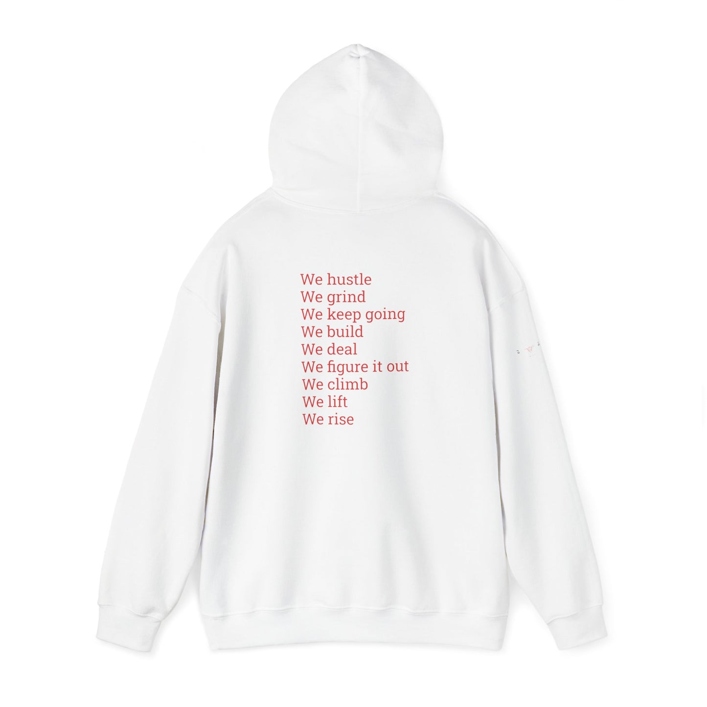 Generation Strong "Warrior White" Limited Edition Hoodie