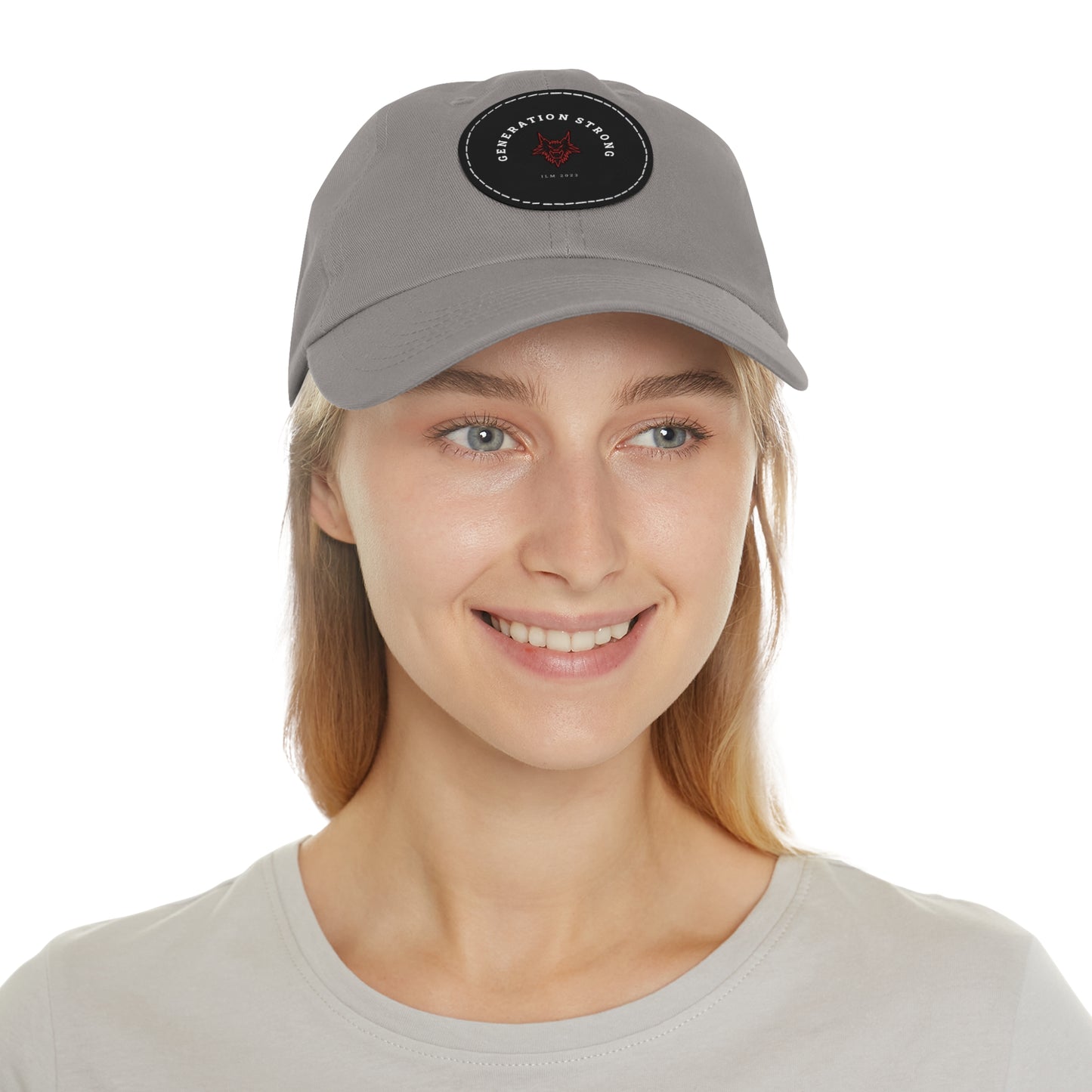 GenerationStrong Hat with Leather Patch (Round)