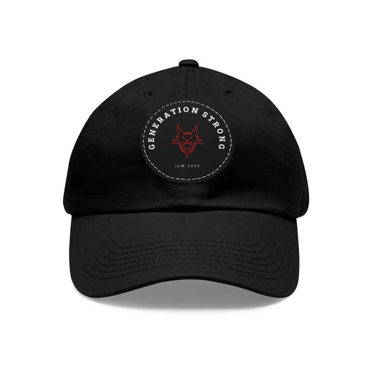 GenerationStrong Hat with Leather Patch (Round)