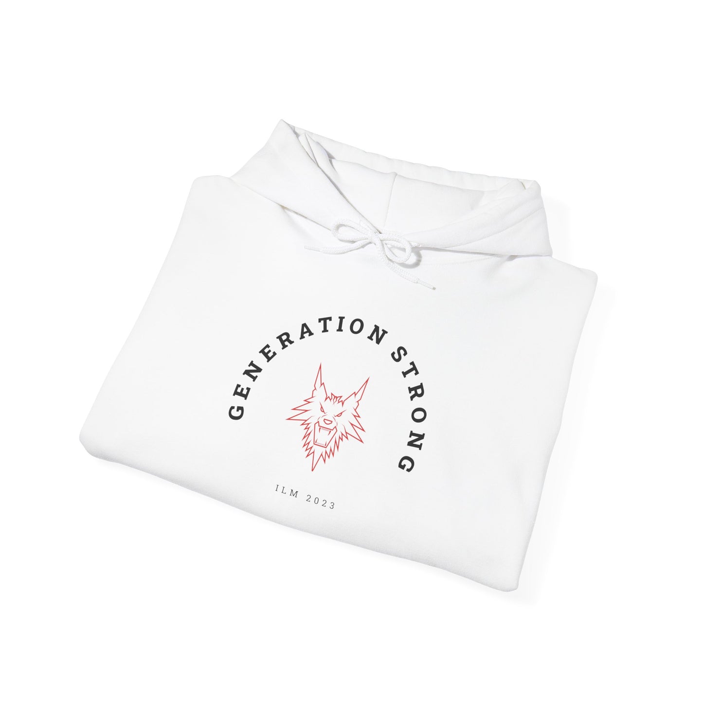 Generation Strong "Warrior White" Limited Edition Hoodie