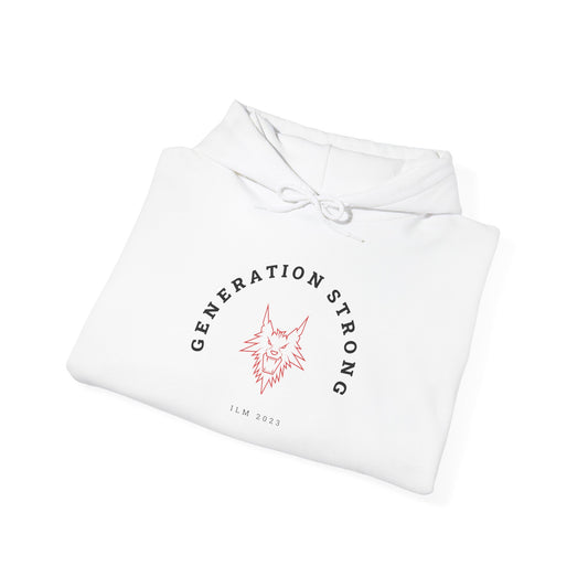 Generation Strong "Warrior White" Limited Edition Hoodie