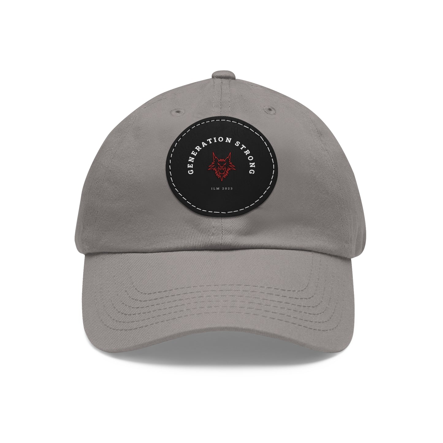 GenerationStrong Hat with Leather Patch (Round)